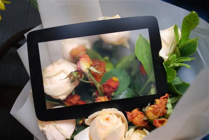 Vidro antirreflexo na tela digital